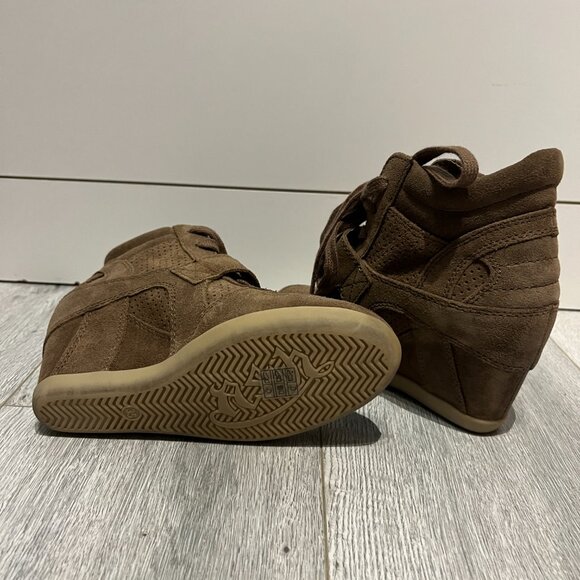 NEW ASH BOWIE WEDGE SNEAKER NUT US 5 - Picture 4 of 5